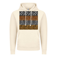 Vintage Artic safari animals seamless pattern Vintage Hoodie - BundleAndBundleShop