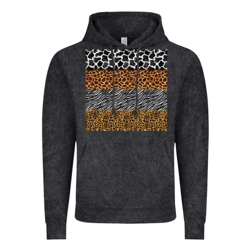 Safari Animals Seamless Pattern Vintage Hoodie by BundleAndBundleShop | Teevron