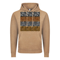 Vintage Coffee safari animals seamless pattern Vintage Hoodie - BundleAndBundleShop