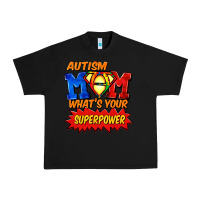 Black Autism mom what's your superpower Mother's Day Urban Heavy Tee - FaDigitalArtStudio