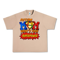 Burro Autism mom what's your superpower Mother's Day Urban Heavy Tee - FaDigitalArtStudio