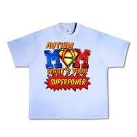 Grape Ice Autism mom what's your superpower Mother's Day Urban Heavy Tee - FaDigitalArtStudio