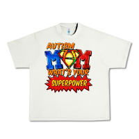 Pistachio Autism mom what's your superpower Mother's Day Urban Heavy Tee - FaDigitalArtStudio