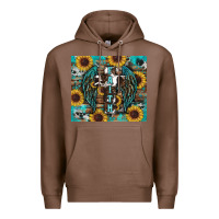Chestnut western faith sunflower's Premium Hoodie - RanaPortraitStore