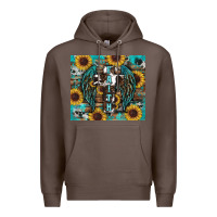Coffee western faith sunflower's Premium Hoodie - RanaPortraitStore