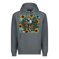 Rock western faith sunflower's Premium Hoodie - RanaPortraitStore