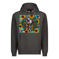 Smoke western faith sunflower's Premium Hoodie - RanaPortraitStore