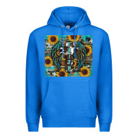 True Royal western faith sunflower's Premium Hoodie - RanaPortraitStore