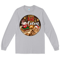 Moon Dust Hot Cocoa With Cat Long Sleeve Tee - FaDigitalArtStudio