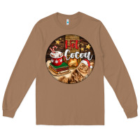 Toasted Coconut Hot Cocoa With Cat Long Sleeve Tee - FaDigitalArtStudio