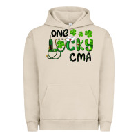 Pigment French Oak one lucky certified medical assistant cma Urban Hoodie - RanaPortraitStore