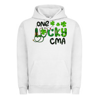 Pigment Lunar Rock one lucky certified medical assistant cma Urban Hoodie - RanaPortraitStore