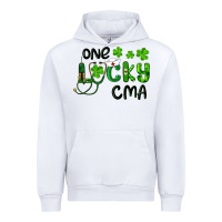 White one lucky certified medical assistant cma Urban Hoodie - RanaPortraitStore