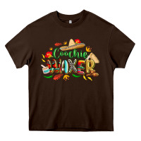 Chocolate Brown cinco de mayo coochie waxer Heavy Core Tee - CowGirlArtShop