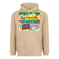 Mushroom summer camping Heavyweight Hoodie - JahusDesignShop