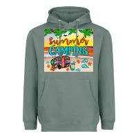 Sage summer camping Heavyweight Hoodie - JahusDesignShop
