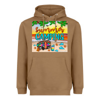 Toasted Coconut summer camping Heavyweight Hoodie - JahusDesignShop