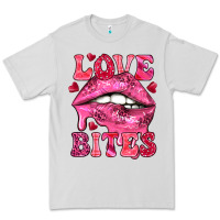 Dove Grey Love bites Valentine's Day Premium Tee - HowdyJamesFarm