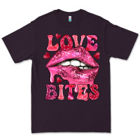 Plum Love bites Valentine's Day Premium Tee - HowdyJamesFarm