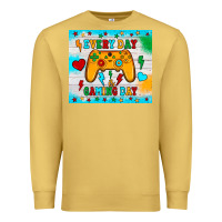 Antique Gold every day is gaming day Premium Sweatshirt - JahusDesignShop