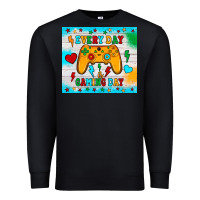 Black every day is gaming day Premium Sweatshirt - JahusDesignShop