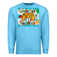 Ocean Blue every day is gaming day Premium Sweatshirt - JahusDesignShop