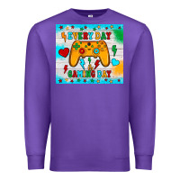 Purple every day is gaming day Premium Sweatshirt - JahusDesignShop