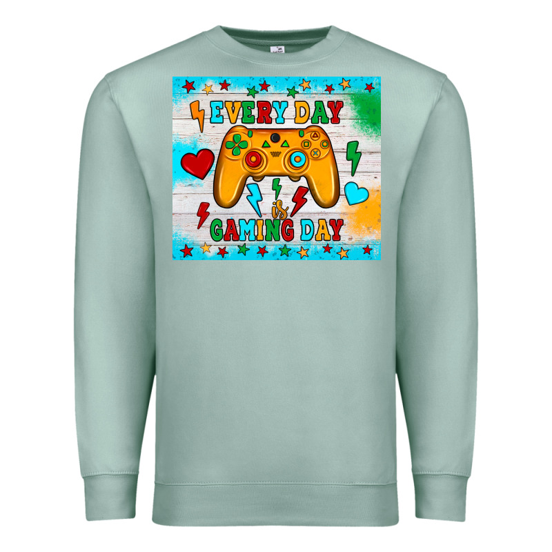 Every Day Is Gaming Day Premium Sweatshirt by JahusDesignShop | Teevron
