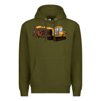 Army Green Thencher Chain Premium Hoodie - LillyAllenDesigns