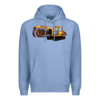 Colony Blue Thencher Chain Premium Hoodie - LillyAllenDesigns