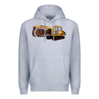 Heather Grey Thencher Chain Premium Hoodie - LillyAllenDesigns