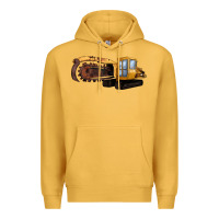 Mustard Thencher Chain Premium Hoodie - LillyAllenDesigns