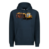 Navy Thencher Chain Premium Hoodie - LillyAllenDesigns