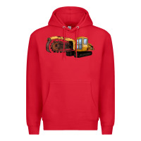 Red Thencher Chain Premium Hoodie - LillyAllenDesigns