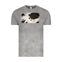 Cloud Rock Cowhide Black and White Brush Strokes Background Vintage Tee - Jasminsmagicworld