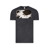 Vintage Black Cowhide Black and White Brush Strokes Background Vintage Tee - Jasminsmagicworld