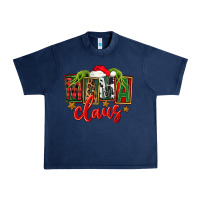 Navy Christmas Mama Claus Mother's Day Urban Heavy Tee - FaDigitalArtStudio