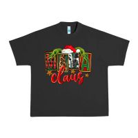 Pigment Black Christmas Mama Claus Mother's Day Urban Heavy Tee - FaDigitalArtStudio