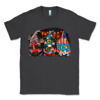 Smoke i love usa gnomes 4th of july Classic Tee - CowGirlArtShop