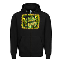 Black just lucky Zipper Hoodie - AdoDesignShop