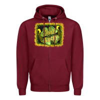 Burgundy just lucky Zipper Hoodie - AdoDesignShop