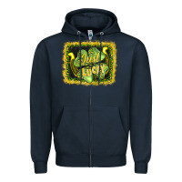 Navy just lucky Zipper Hoodie - AdoDesignShop