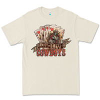 Long Live Cowboys Cards Premium Tee | Teevron