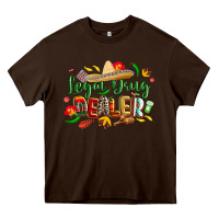 Chocolate Brown cinco de mayo legal drug dealer pharmacist Heavy Core Tee - CowGirlArtShop
