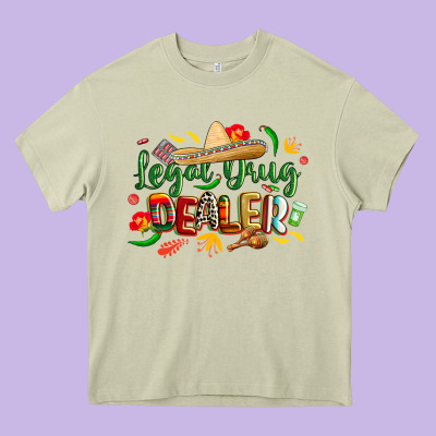 Cinco De Mayo Legal Drug Dealer Pharmacist Heavy Core Tee Designed By Cowgirlartshop