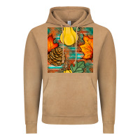 Vintage Camel fall pumpkins seamless pattern Vintage Hoodie - BundleAndBundleShop