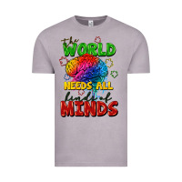 Vintage Zinc The world needs all kinds of minds Vintage Tee - FaDigitalArtStudio