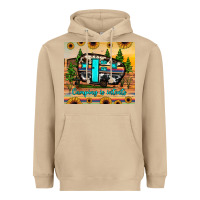 Mushroom camping is intents Heavyweight Hoodie - JahusDesignShop