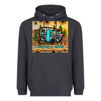 Smoke camping is intents Heavyweight Hoodie - JahusDesignShop