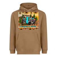 Toasted Coconut camping is intents Heavyweight Hoodie - JahusDesignShop